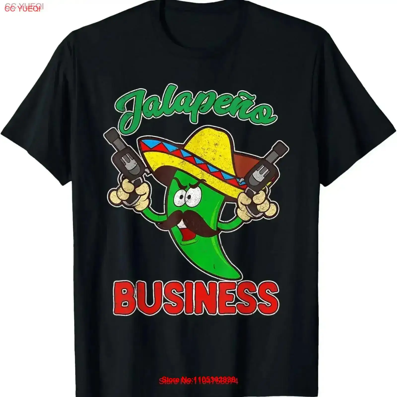 Vintage Fashion De - เสื้อยืด Cinco de Mayo Jalapeno Business