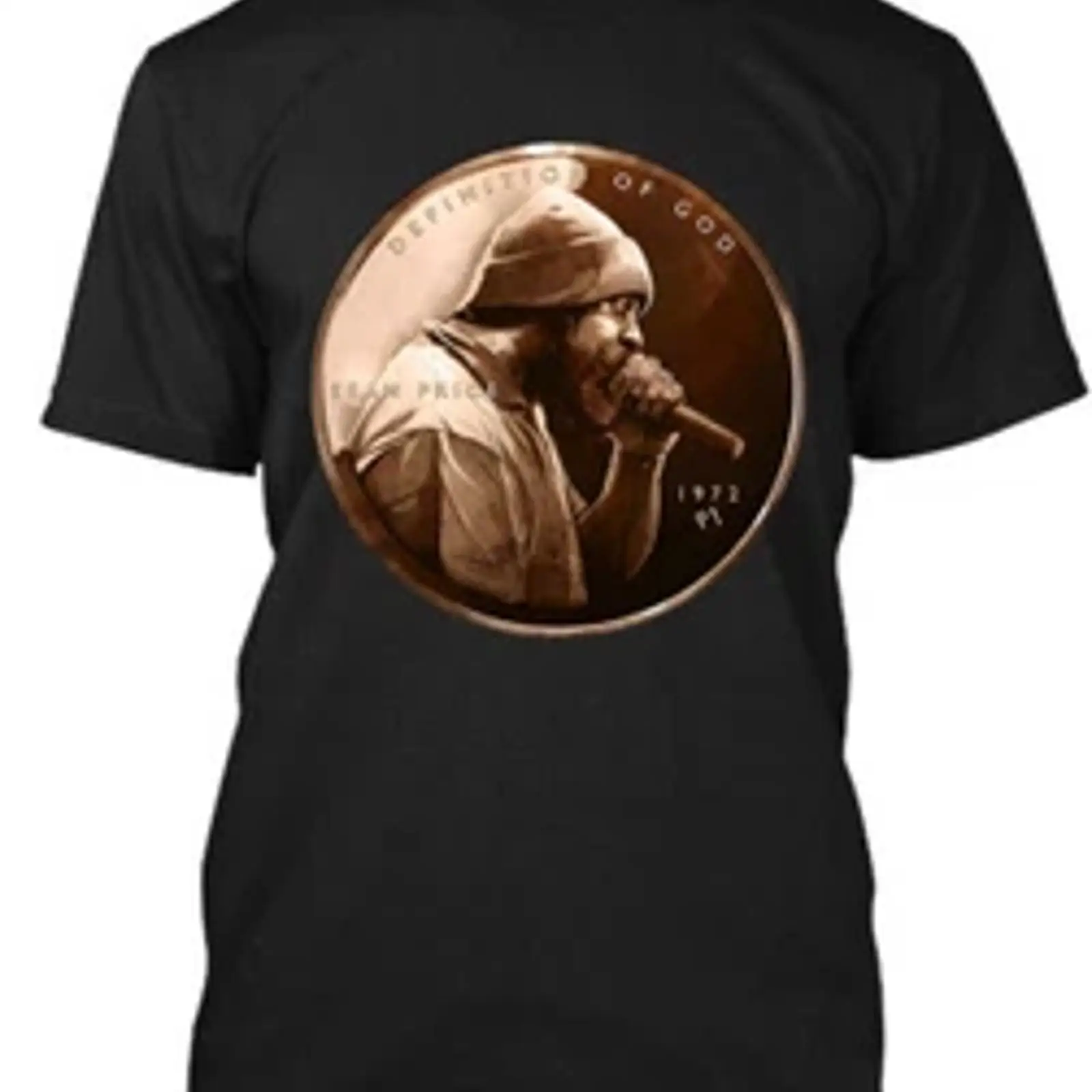 Vintage Fashion Definition - เสื้อยืดฮิปฮอปอเมริกัน Sean Price Definition of God