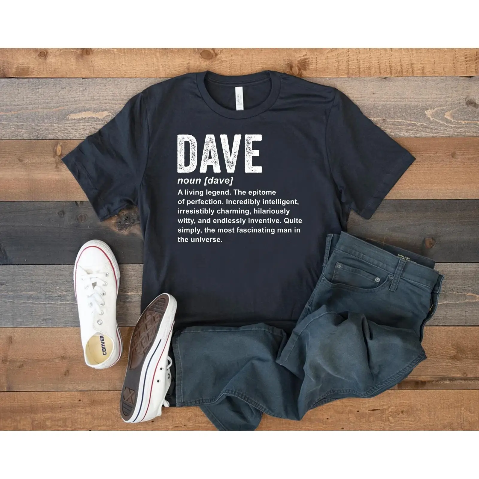 Vintage Fashion Definition - เสื้อยืด Dave Definition ลายตลก ชื่อสั่งทำได้ สำหรับเสื้อผ้าดีไซเนอร์สไตล์วินเทจ
