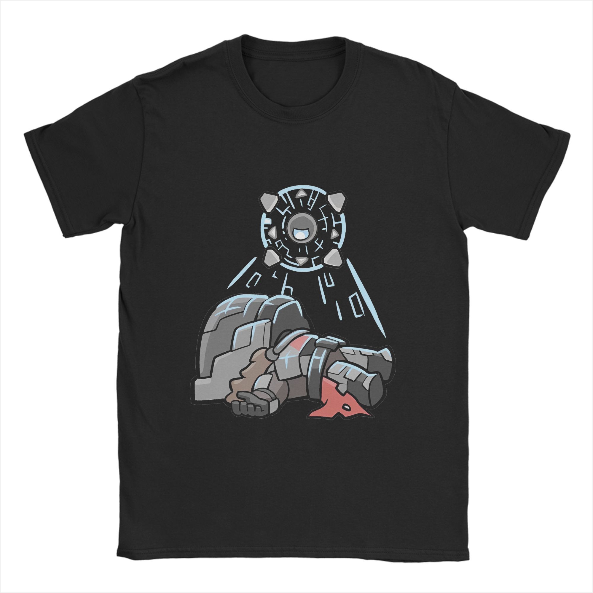 Vintage Fashion Videos - Destiny 2 เสื้อยืดฤดูร้อนวิดีโอเกมแฟชั่นเสื้อ T ชายผ้าฝ้าย O