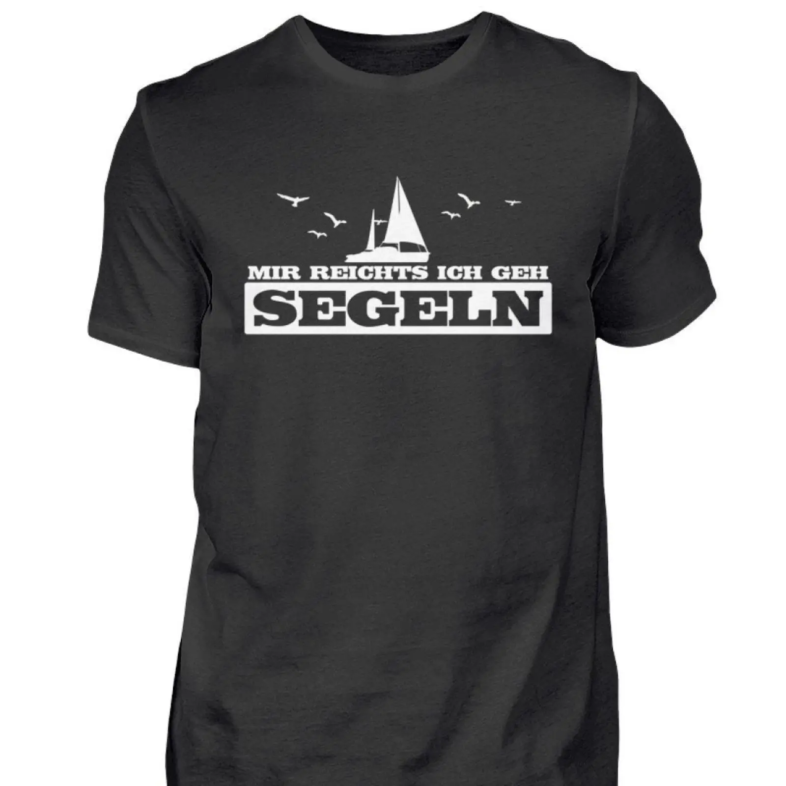 Vintage Yacht Fashion - เสื้อยืดลายกราฟิกวินเทจสำหรับผู้ชาย แนวสตรีทแวร์ ระบายอากาศได้ดี รุ่น Sailing sailor