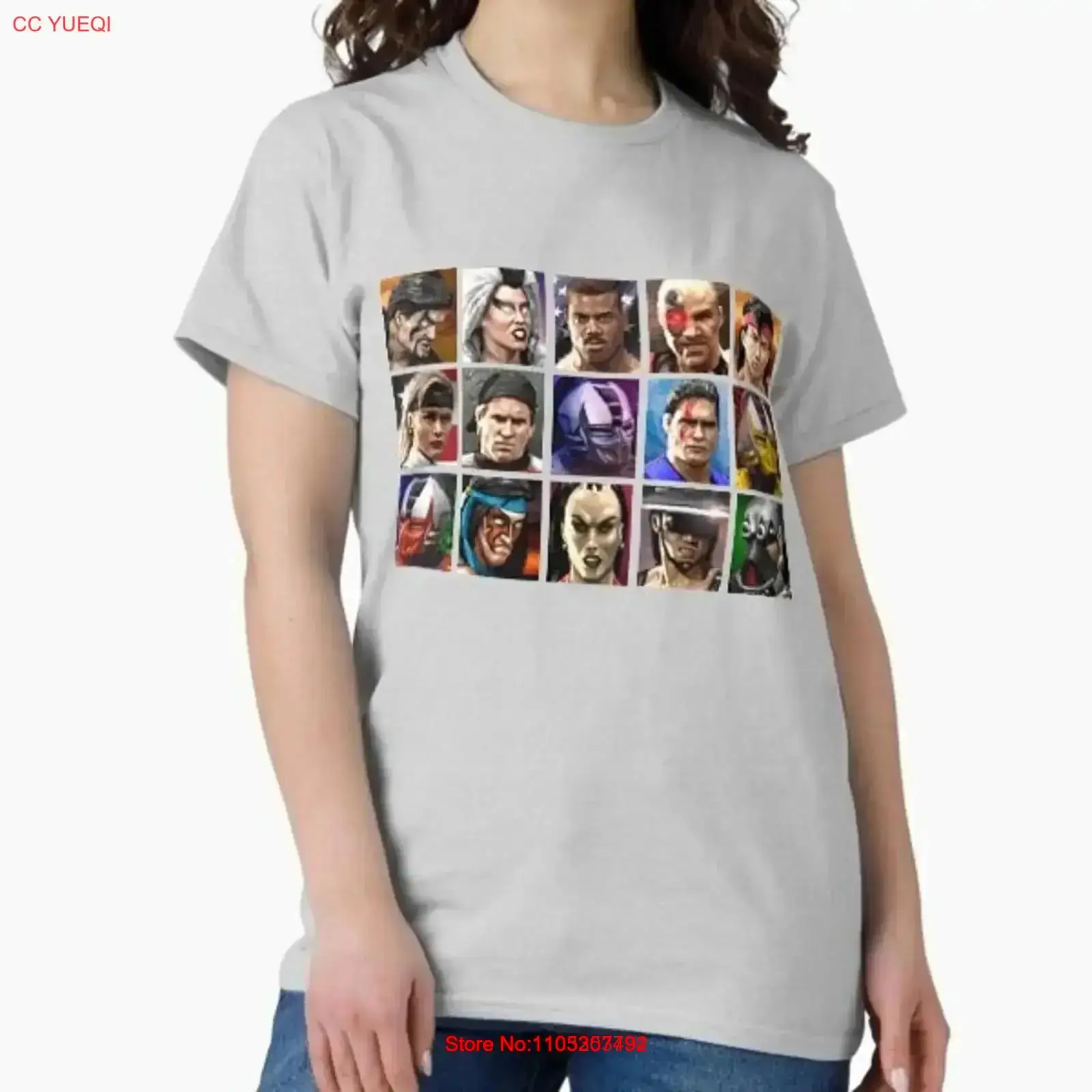 Vintage Fashion Videos - เสื้อยืดวิดีโอเกม Mortal Kombat 3 Select Fighters