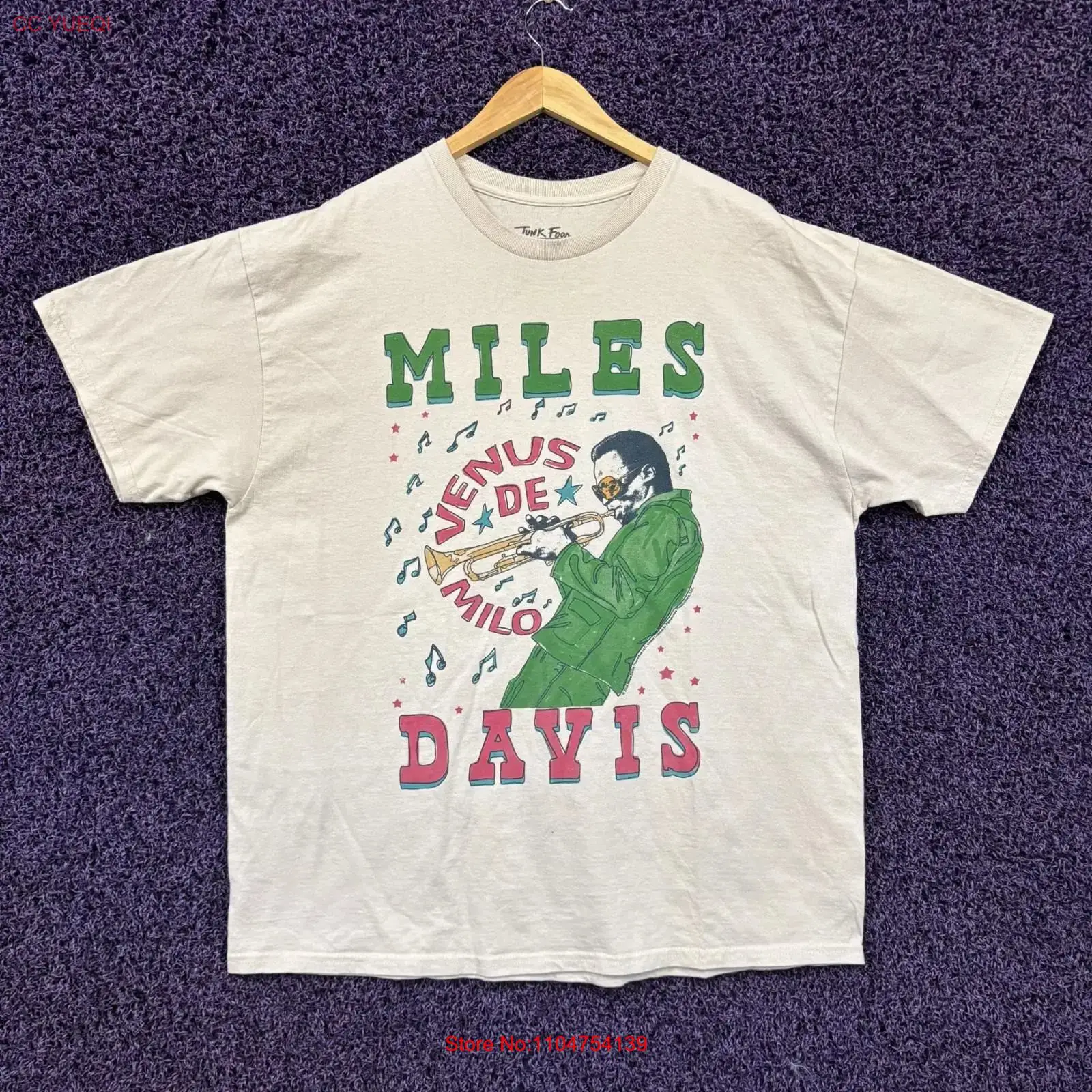 เสื้อยืด Miles Davis Venus De  - Vintage Fashion De บทวิจารณ์และราคา