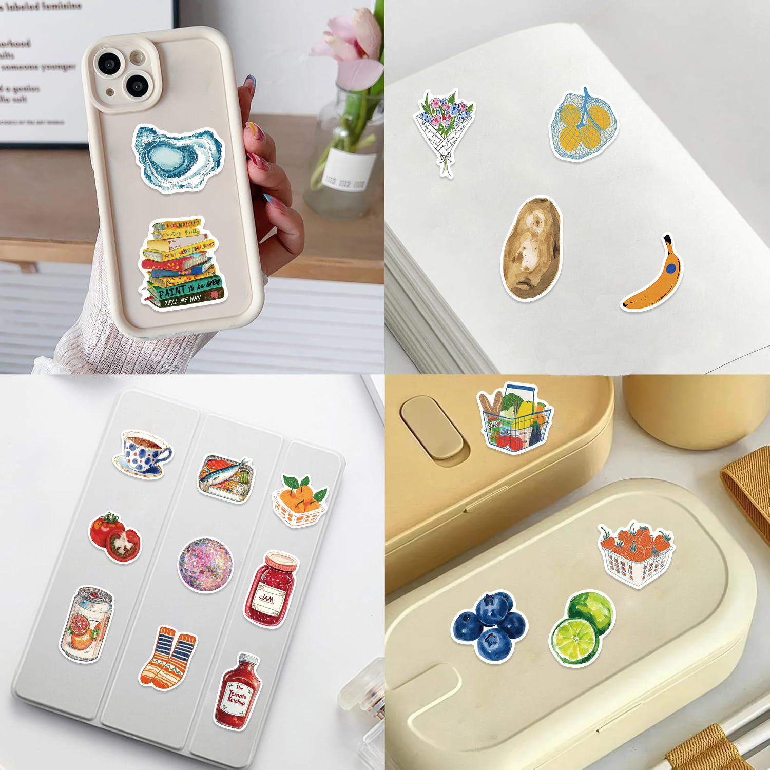 สติกเกอร์ลายการ์ตูนวินเทจน่ารั - Vintage Fashion Pinterest บทวิจารณ์และราคา