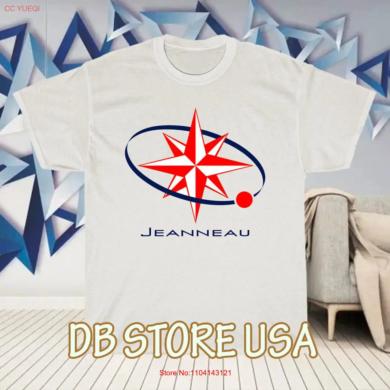 เสื้อยืดโลโก้เรือใบ New Jeanne - Vintage Yacht Fashion บทวิจารณ์และราคา