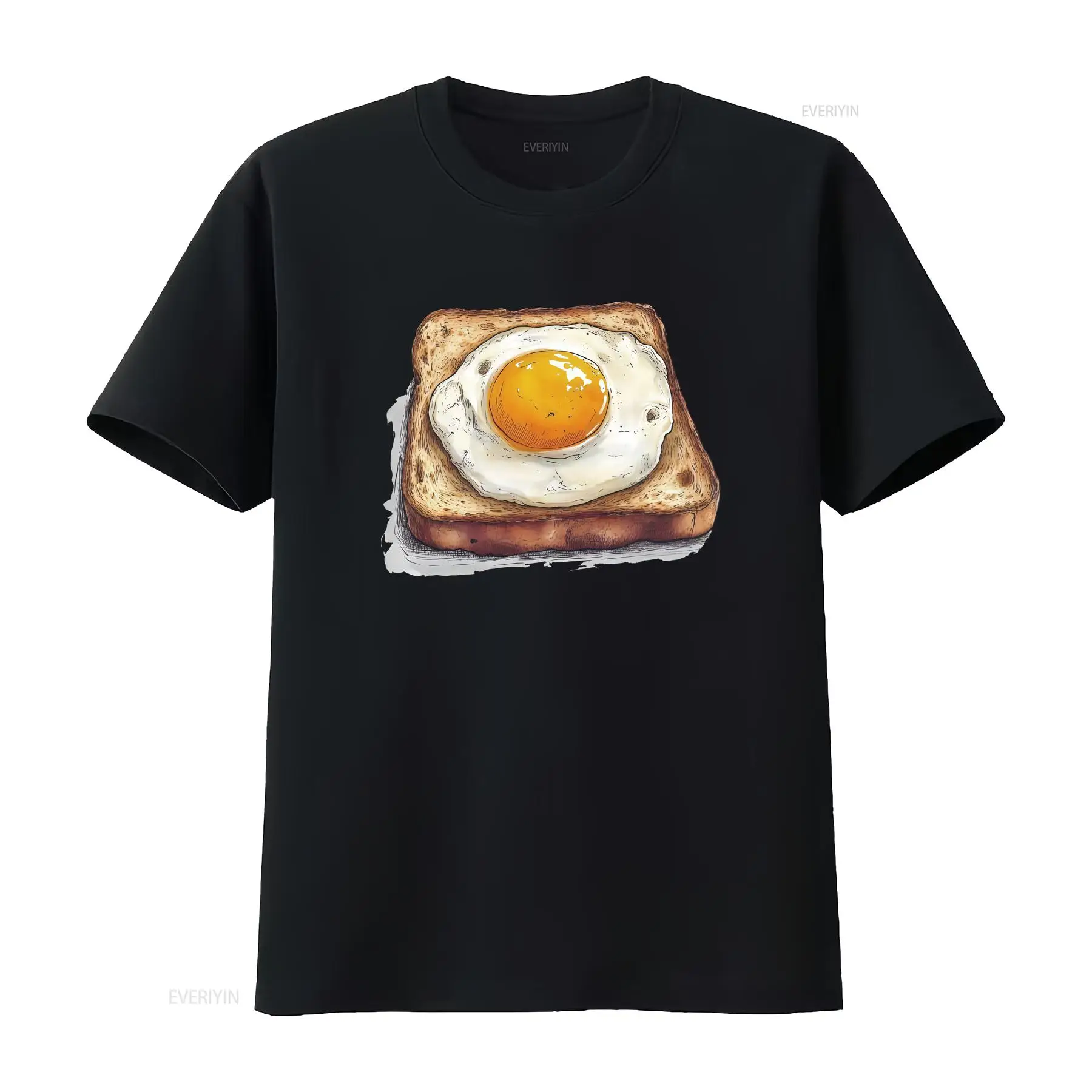 เสื้อยืดลายไข่โทสต์ สไตล์คอทเท - Vintage Fashion Pinterest บทวิจารณ์และราคา