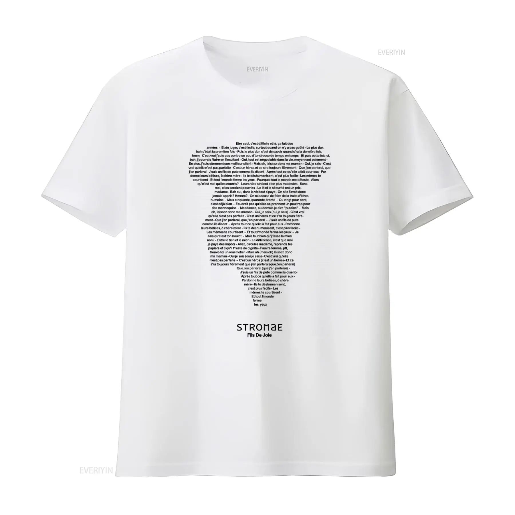 เสื้อยืดพิมพ์ลาย Stromae Fils  - Vintage Fashion De บทวิจารณ์และราคา