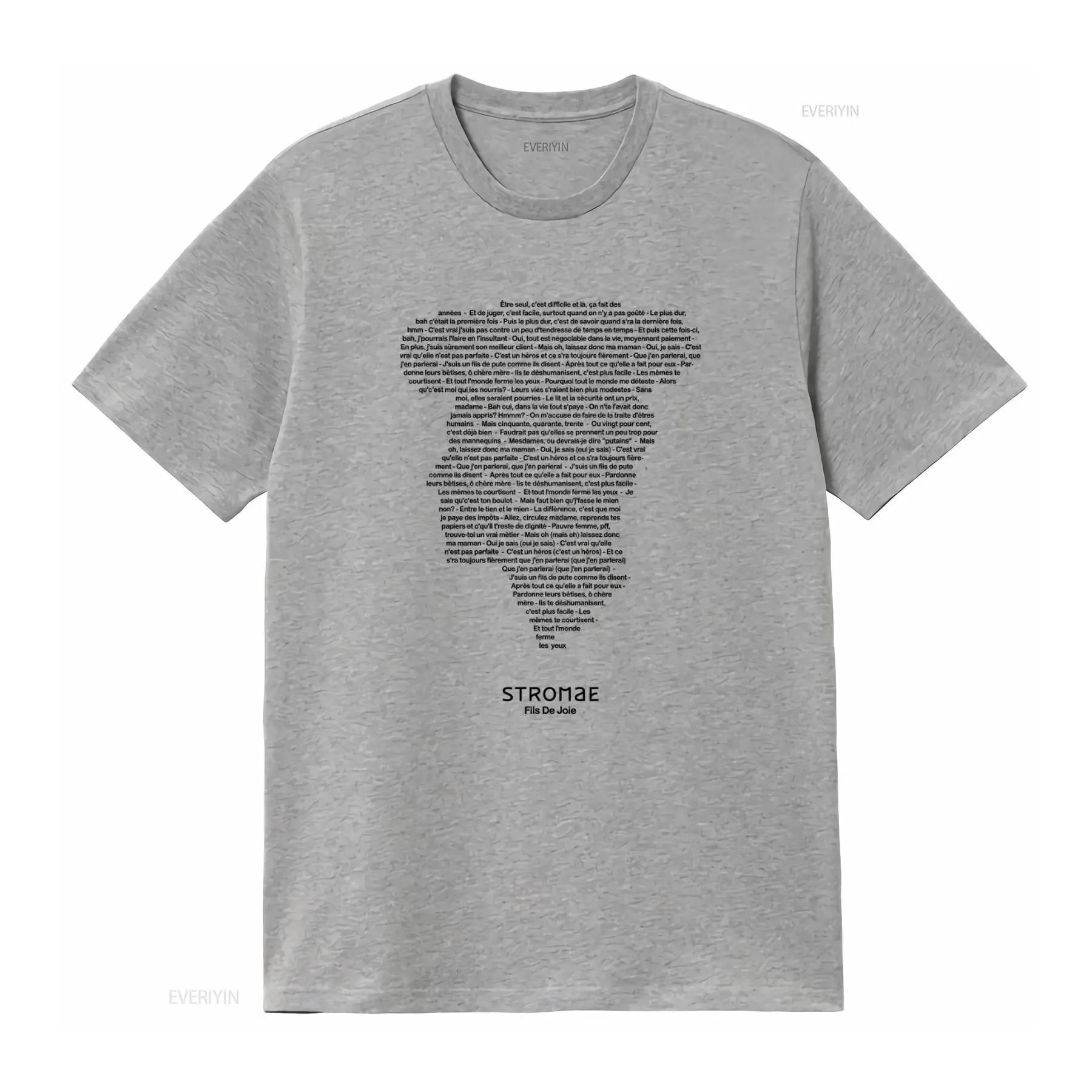 เสื้อยืดพิมพ์ลาย Stromae Fils  - Vintage Fashion De บทวิจารณ์และราคา
