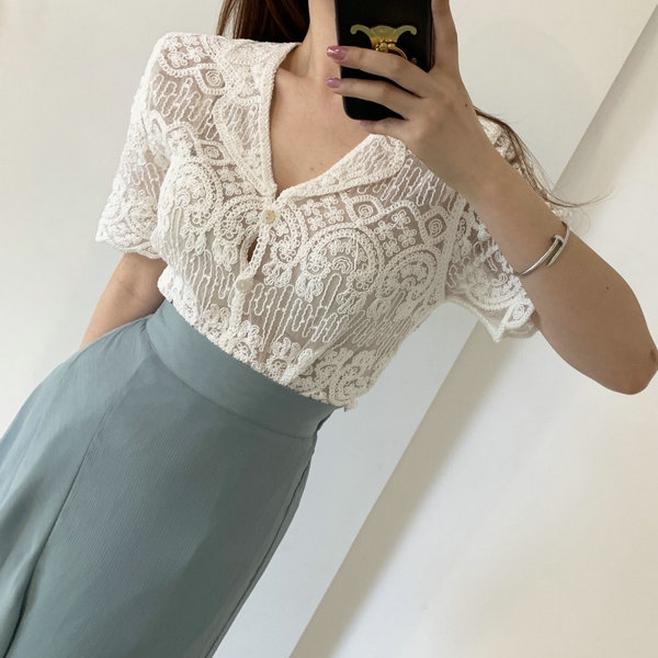 ชุดคลุมเสื้อลูกไม้ปักลายสำหรับ - Crochet Top Boho บทวิจารณ์และราคา