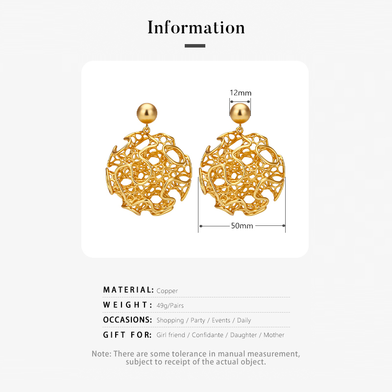 ต่างหูวินเทจร้งกลมไอวอคสำหรับผ - Vintage Fashion Websites บทวิจารณ์และราคา