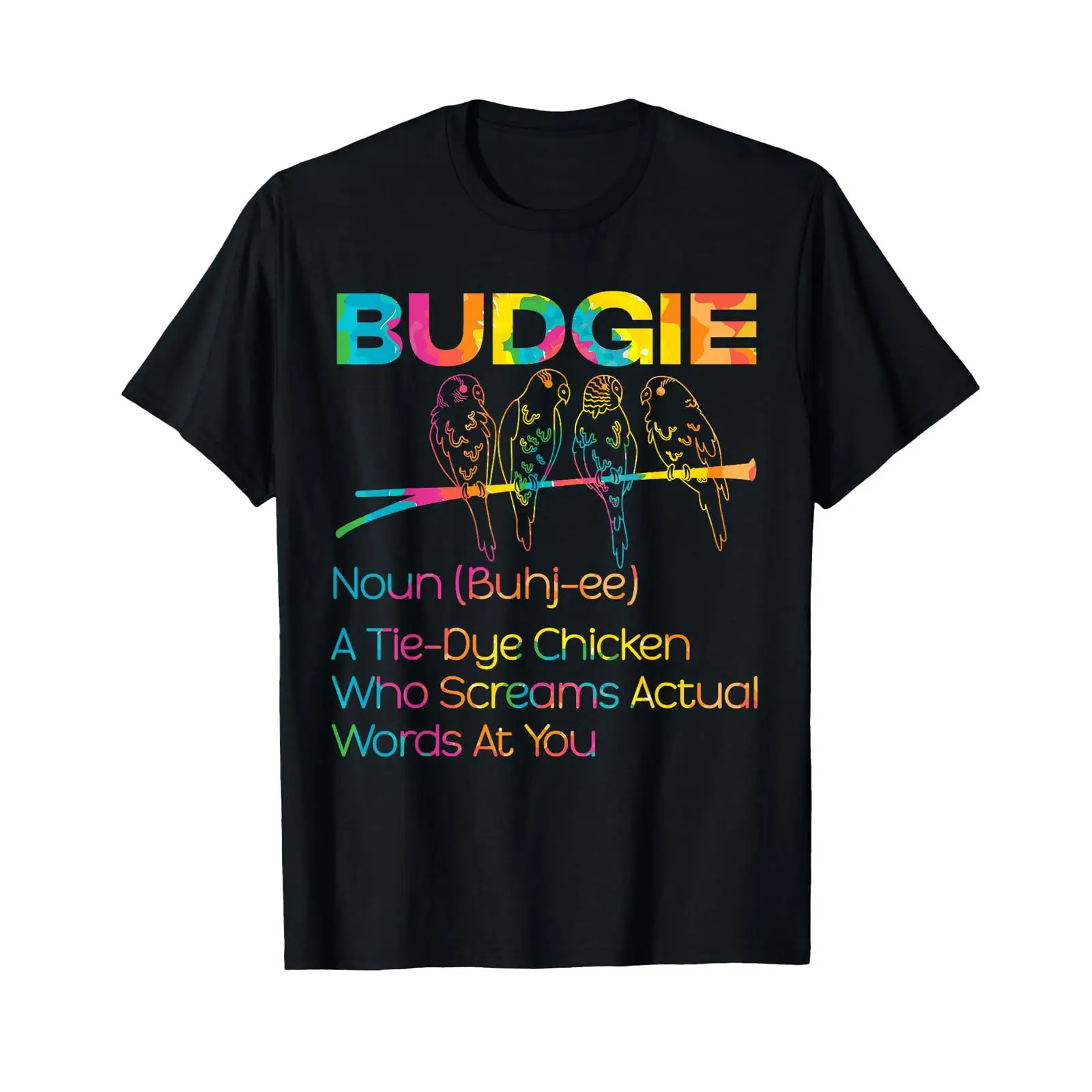 เสื้อยืดลาย Budgie Bird Defini - Vintage Fashion Definition บทวิจารณ์และราคา