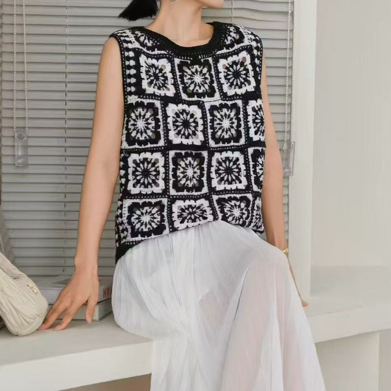 เสื้อโครเชต์ทรง Granny Square  - Crochet Top Boho บทวิจารณ์และราคา